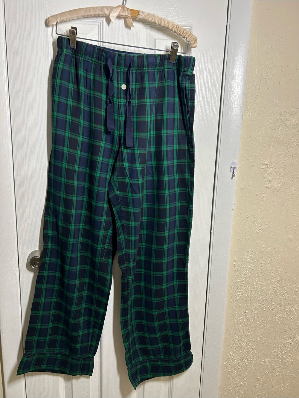 J. Crew Green and Navy Plaid Pajama Pants - Picture 12 of 12